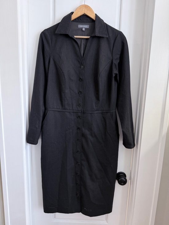 American Airlines Dresses & Skirts - American Airlines Flight Attendant Wool Blend Long Sleeve Dress 10T